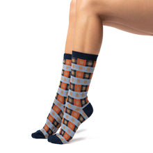 Load image into Gallery viewer, SONIA CALZA CORTA IN COTONE SOFT CON UNA BRILLANTE MICROFANTASIA IN LUREX