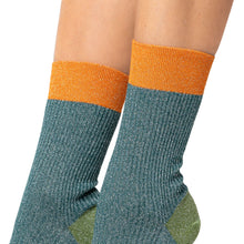 Load image into Gallery viewer, LIZZY CALZA CORTA MICROCOSTINA IN COTONE LUREX