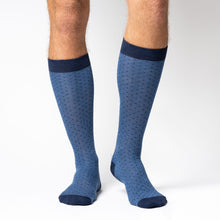 Load image into Gallery viewer, MARTIN CALZA LUNGA IN COTONE SOFT CON FANTASIA A MICROPOIS