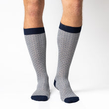 Load image into Gallery viewer, MARTIN CALZA LUNGA IN COTONE SOFT CON FANTASIA A MICROPOIS