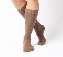 Load image into Gallery viewer, CALZA LUNGA A COSTE IN LANA E CASHMERE