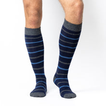 Load image into Gallery viewer, CHRIS CALZA LUNGA RIGATA IN LANA E CASHMERE