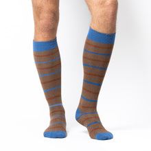 Load image into Gallery viewer, CHRIS CALZA LUNGA RIGATA IN LANA E CASHMERE