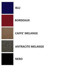 Load image into Gallery viewer, CALZA LUNGA IN MAGLIA RASATA E POLSINO INGLESE IN PURA LANA MERINOS RIMAGLIATA A MANO