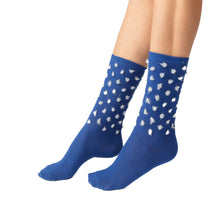 Load image into Gallery viewer, ROMY CALZA CORTA IN COTONE SOFT CON SIMPATICO RICAMO IN LUREX