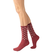 Load image into Gallery viewer, ROMY CALZA CORTA IN COTONE SOFT CON SIMPATICO RICAMO IN LUREX