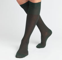 Load image into Gallery viewer, VANISE' CALZA LUNGA A COSTINE IN COTONE MERCERIZZATO