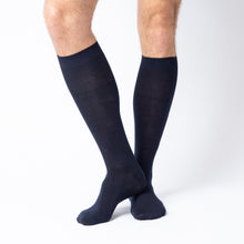 Load image into Gallery viewer, CALZA LUNGA IN MAGLIA RASATA CON POLSINO INGLESE IN COTONE SUPERSOFT