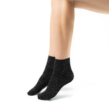 Carica l'immagine nel visualizzatore di Gallery, BONNIE CALZA CORTA IN SETA E VISCOSA EFFETTO BOUCLÉ