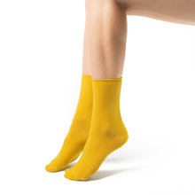 Carica l'immagine nel visualizzatore di Gallery, CASHTOUCH CALZA CORTA IN COTONE E CASHMERE SENZA POLSINO