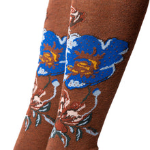 Load image into Gallery viewer, LOREL CALZA LUNGA IN CALDO COTONE CON UN ELEGANTE DISEGNO FLOREALE