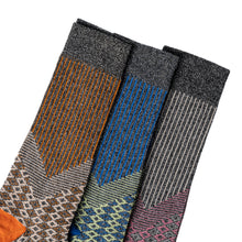 Load image into Gallery viewer, PAGODA CALZA CORTA IN COTONE LUREX CON DISEGNO GEOMETRICO