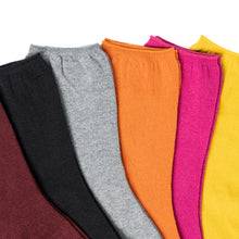Carica l'immagine nel visualizzatore di Gallery, CASHTOUCH CALZA CORTA IN COTONE E CASHMERE SENZA POLSINO
