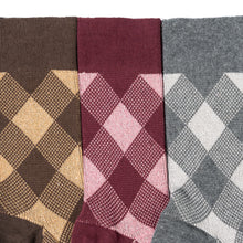 Load image into Gallery viewer, KYLIE CALZA CORTA IN COTONE CON DISEGNO ROMBI IN LUREX