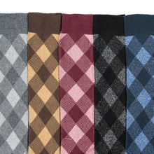 Load image into Gallery viewer, KYLIE CALZA LUNGA IN COTONE CON DISEGNO ROMBI IN LUREX