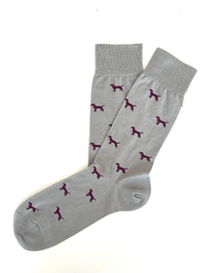 DOGS CALZA CORTA IN COTONE FILO DI SCOZIA