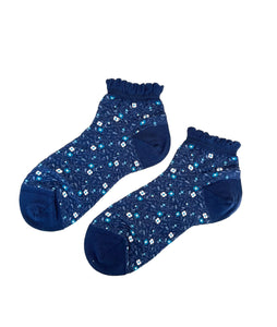 FLOWER CALZA CORTISSIMA IN LEGGERO COTONE