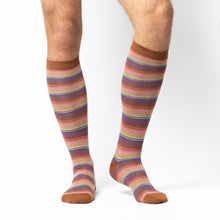 Carica l&#39;immagine nel visualizzatore di Gallery, Jack Stripes calza lunga cotone soft
